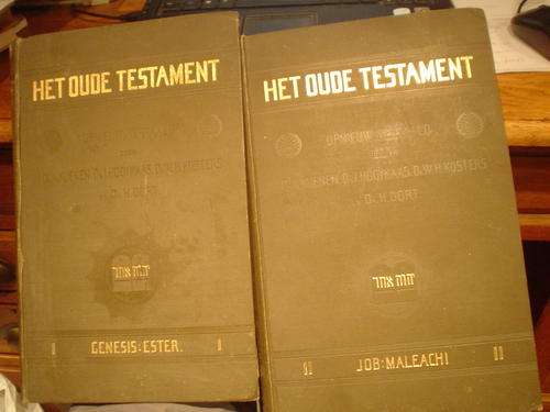 1899 Het Oude Testament x 2 volumes