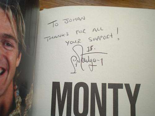 SIGNED by Monty: Keohane