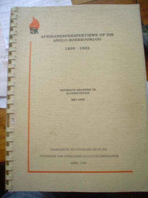 Afrikanerperspektiewe op die Anglo-Boereoorlog 1899-1902