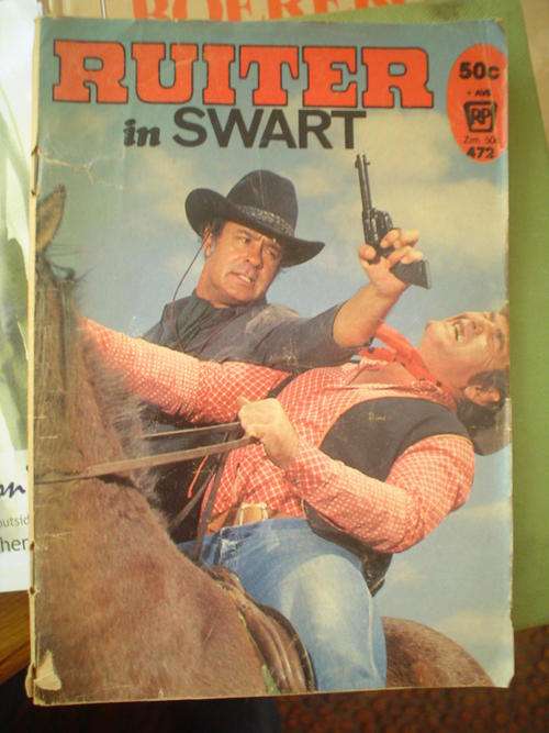 Ruiter in swart fotoboek no 472