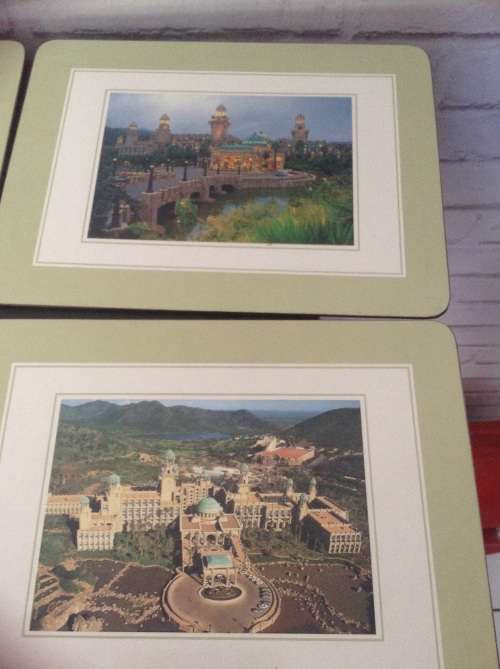 Set of 6 sun city lost city placemats