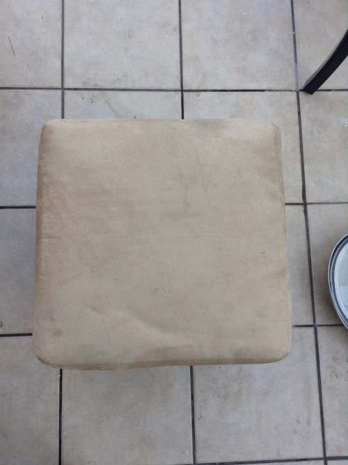 Beige  ottoman