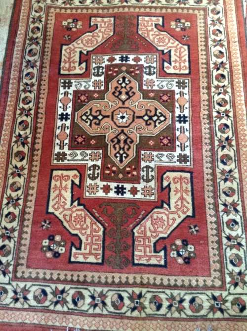 Stunning kazak/ khal mohomedi Persian handknotted