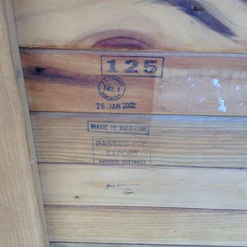 Stunning wood side tables set