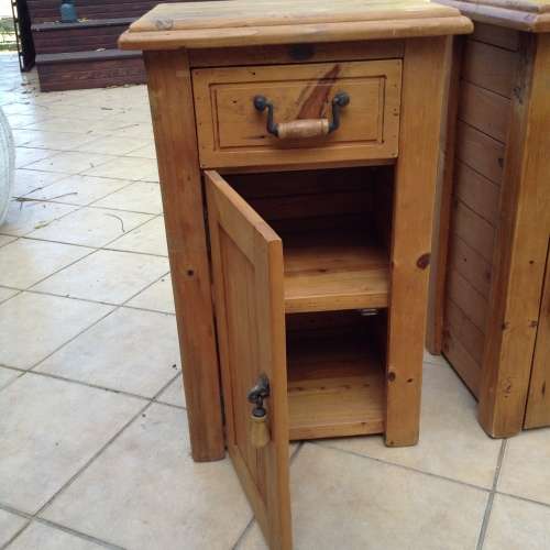 Stunning wood side tables set