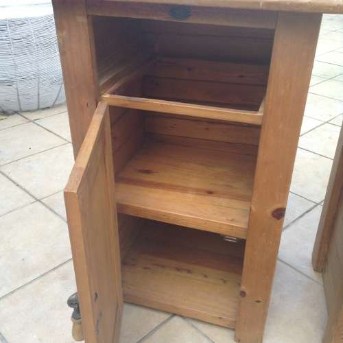 Stunning wood side tables set