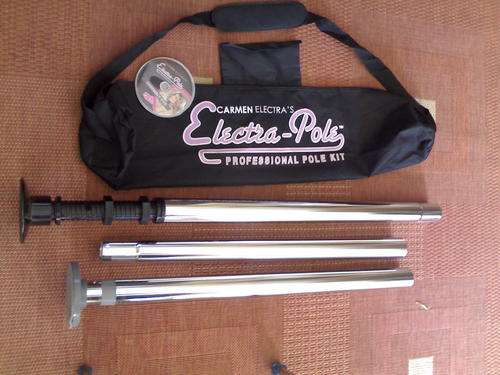 Stunning Carmen electra silver pole dancing kit