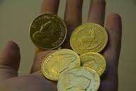 4 X 1 OZ KRUGER RANDS TO GO