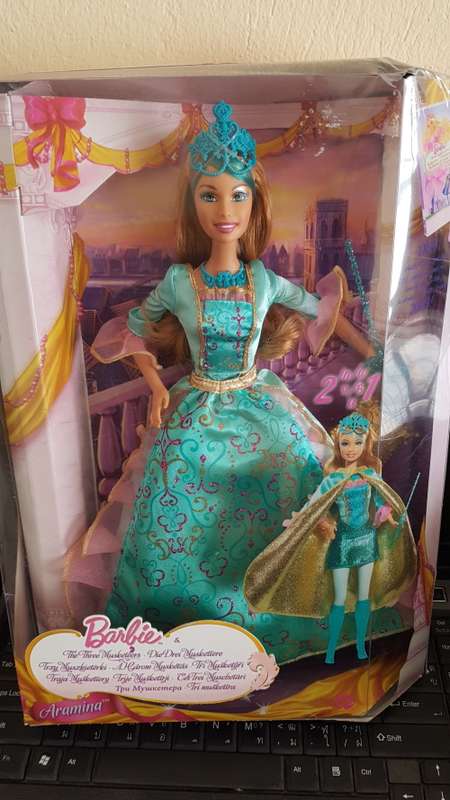 Aramina Barbie doll. Highly collectable from Barbie and the Three Musketeers movie