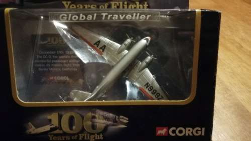 100 Years of flight Corgi Showcase collection