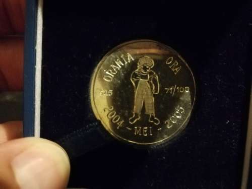 Limited Silver Coin Orania State - Ora currency commemorative  - Limited Handmade
