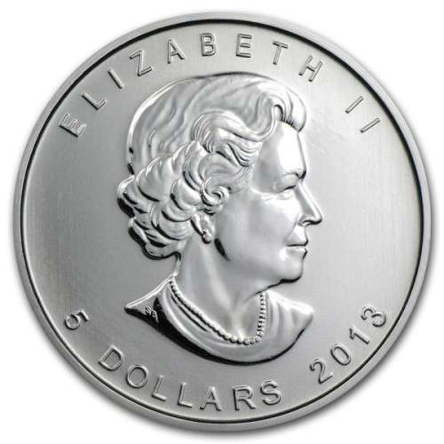 Canadian Maple 1oz Troy Fine 9999 Silver