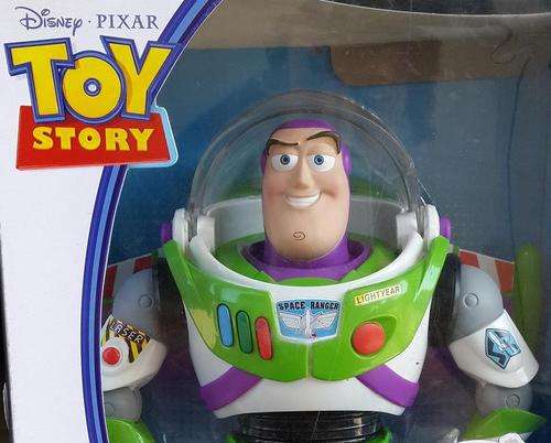 Toy Story Movie Size Buzz Lightyear Posable Action Figure