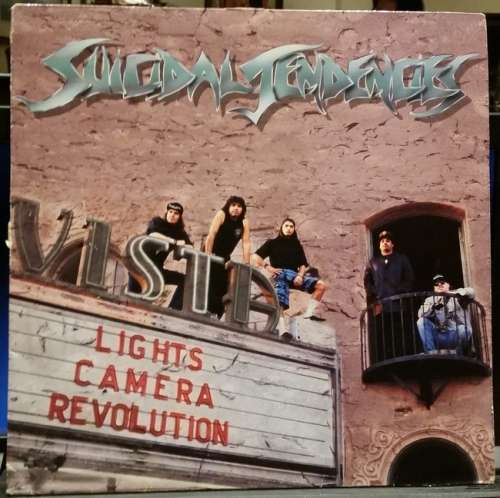 SUICIDAL TENDENCIES ~ LIGHTS CAMERA REVOLUTION (LP) HOLLAND 1990