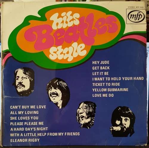HITS BEATLES STYLE ~ Beatles Hits (LP) 1973 SA Press MFP