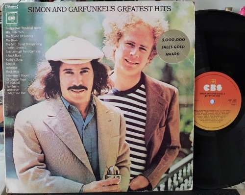 SIMON & GARFUNKEL - Greatest Hits (LP) SA Press 1972