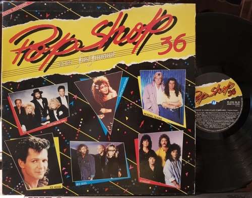 POP SHOP 36 - 14 Original Hits (LP) SA Press 1987 Modern Talking
