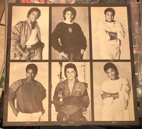 THE JACKSONS - VICTORY (1984) LP - SA Press VINYL VG+/EX