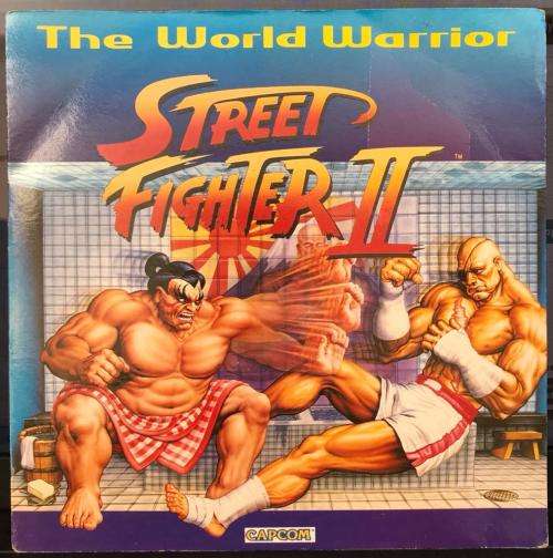NINTENDO STREET FIGHTER II SOUNDTRACK - PSYCHO CRUSHER - 7 SINGLE 45 (1993) LBES 027 UK PRESS