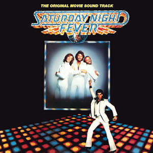 JOHN TRAVOLTA / BEE GEES - SATURDAY NIGHT FEVER (LP) SA Press 1977 RSO LABEL
