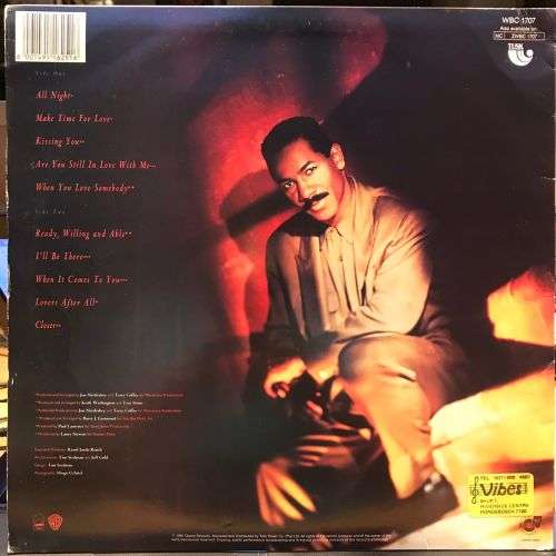 KEITH WASHINGTON - MAKE TIME FOR LOVE (LP)  SA Press 1991 TUSK / WEA / WB
