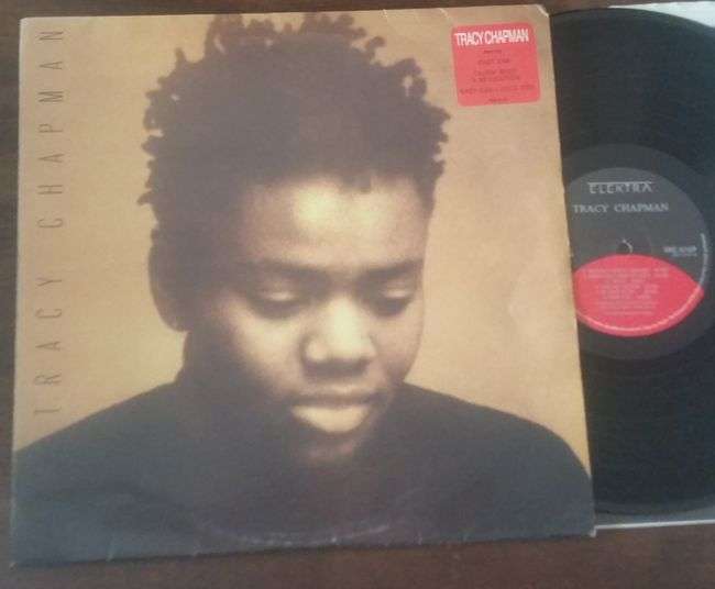 TRACY CHAPMAN ~ Tracy Chapman (LP) SA Release (Fast Car / Talkin' About A Revolution) 1988 EX/EX