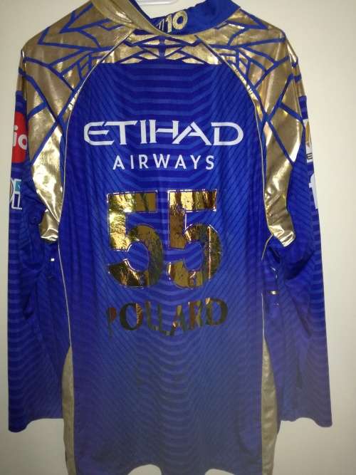 Kieron Pollard signed gameshirt IPL 2017