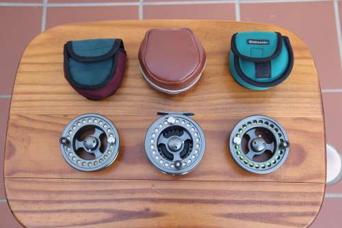 Daiwa Lochmor 89 Fly Fishing Reel + 2 Spare Spools