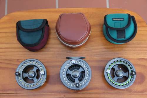 Daiwa Lochmor 89 Fly Fishing Reel + 2 Spare Spools