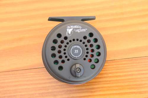 SCIENTIFIC ANGLERS CONCEPT 35 FLY FISHING REEL AND SPARE SPOOL