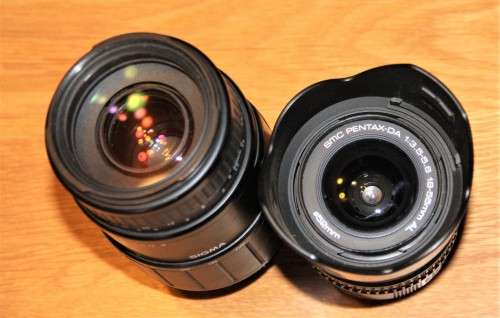 PENTAX K100D, LENSES AND FLASH ***FOR PARTS OR REPAIR - PLEASE READ DESCRIPTION***