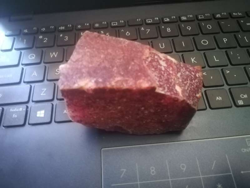 +-1199.80 Ct Natural Red Rough Huge Size Loose Gemstone