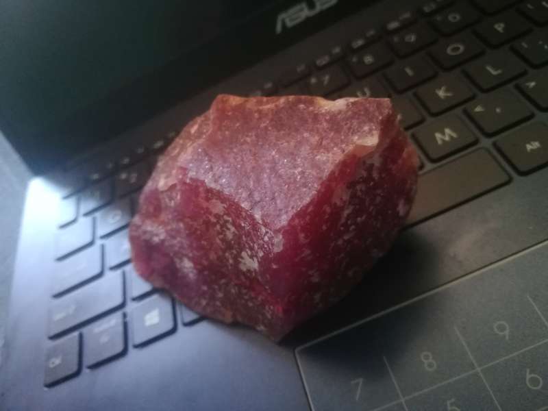 +-1199.80 Ct Natural Red Rough Huge Size Loose Gemstone