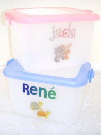 Personalised Kids Gift - 6lt Toy Tubs