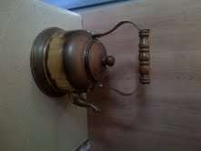 old brass kettel
