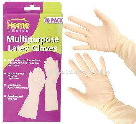 LATEX GLOVES - PACK OF 5 PAIRS