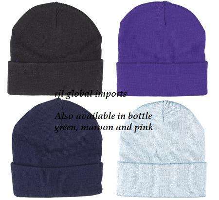 SCHOOL ACRYLIC-KNIT BEANIE HIGH