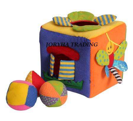 BABY SOFT TOY EDU WITH SHAPES