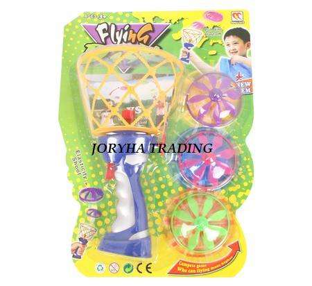 FLYING DISC PULL STRING+3DISCS
