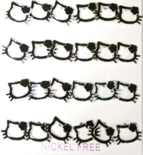 Kitty Earings for YOUNG girls   - PER PAIR