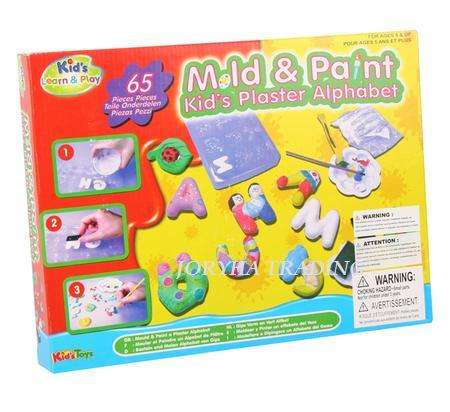Art+Craft Mould+Paint Alphabet