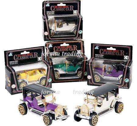 3" VINTAGE CARS - ASSORTED COLOURS