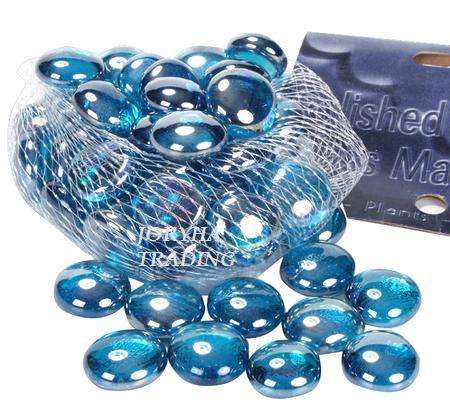Pebbles Glass 250g Sky-Blue In-Bag