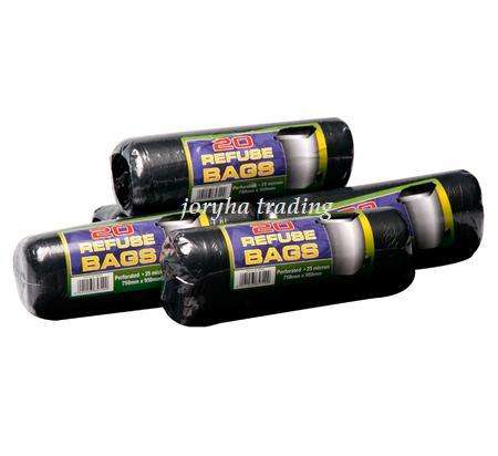 5 Packs of Refuse-Bags 20pc (25mic)