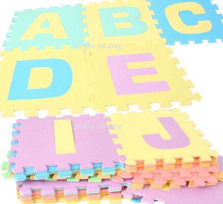 Eva Carpet 30x30cm Abc 26pce