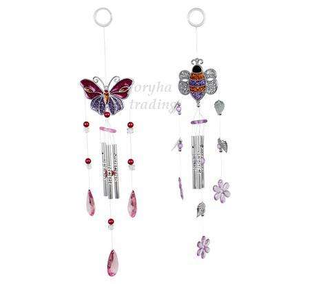 Wind-Chimes Butterfly/Bee -Asstd