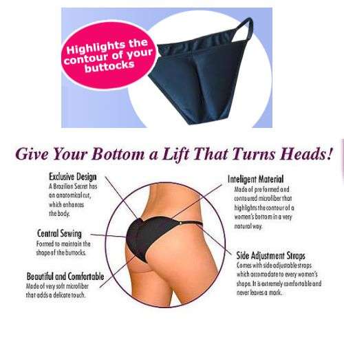 BEAUTY BUTTOCK ENHANCER - SEXY, COMFORTABLE, INVISIBLE!