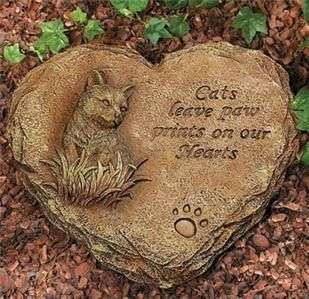 SPECIAL INTEODUCTORY PRICE! 25cm Cat Paws...Garden Stone decor. - crafted in SA