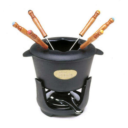 The Original Cast Iron 10 Pce Fondue Set