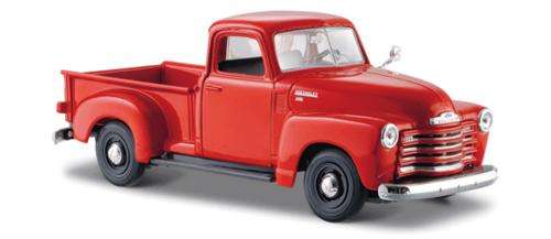 Maisto - 1: 25 - 1950 Chev 3100 Pickup Available in Black & Red